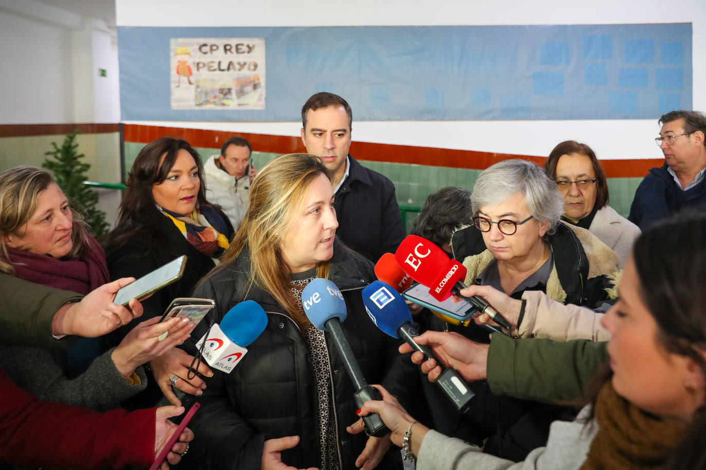 Fotos: Derrumbe en el colegio Rey Pelayo de Gijón
