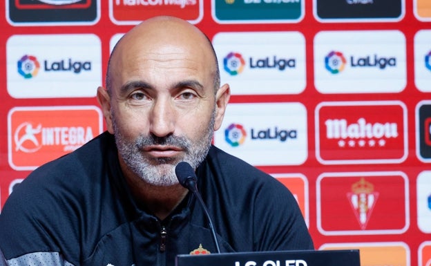 Abelardo, durante una rueda de prensa. 