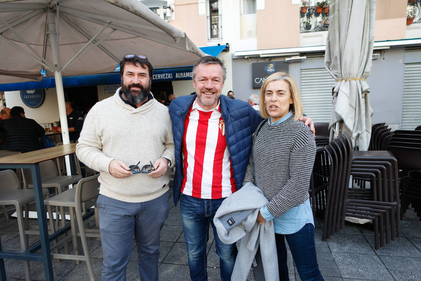 Fotos: Una &#039;Mareona&#039; sportinguista en Santander