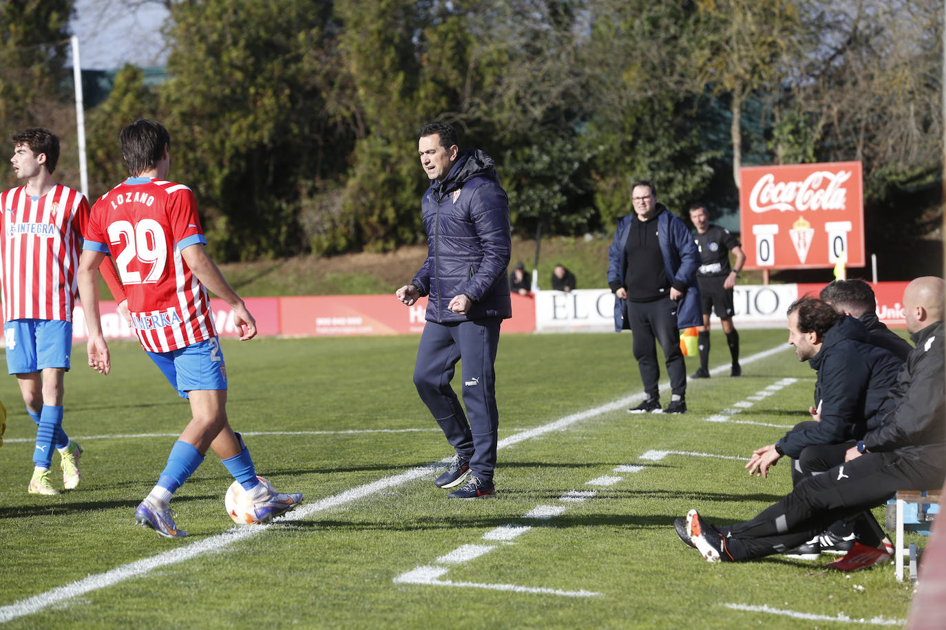 Fotos: Las mejores jugadas dle Sporting B - Colunga