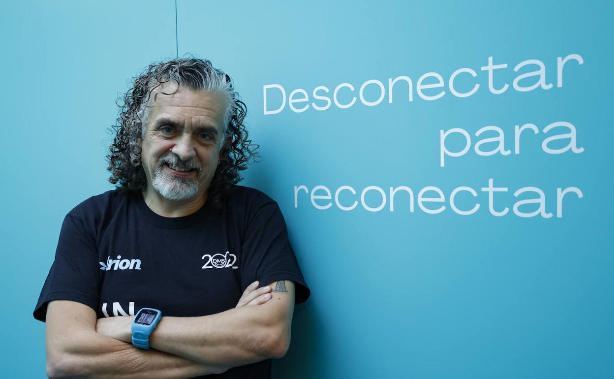 Michele Iurillo, en el edificio AS5-Hub del Parque Científico y Tecnológico de Gijón..