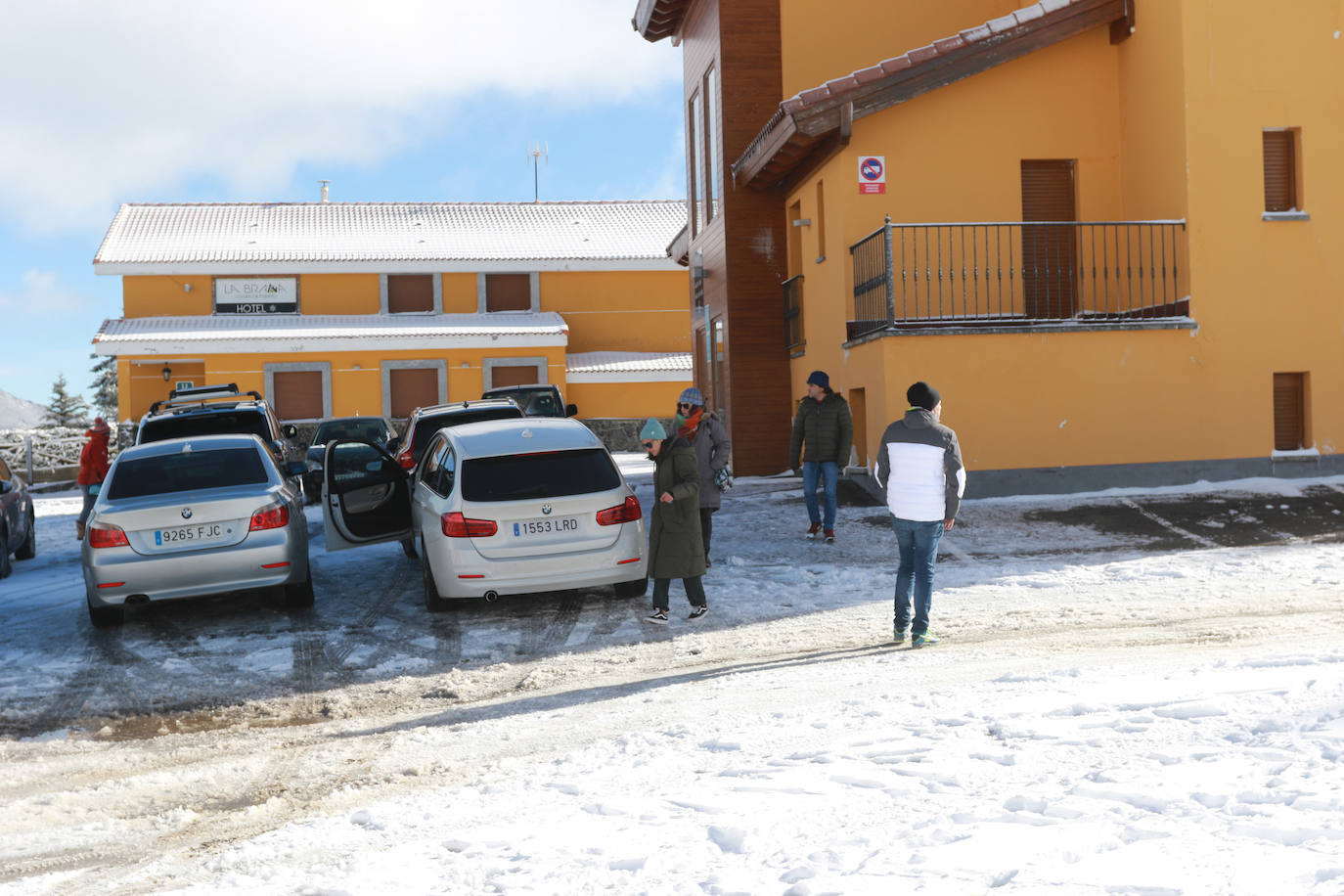 Fotos: Las primeras nieves en Asturias