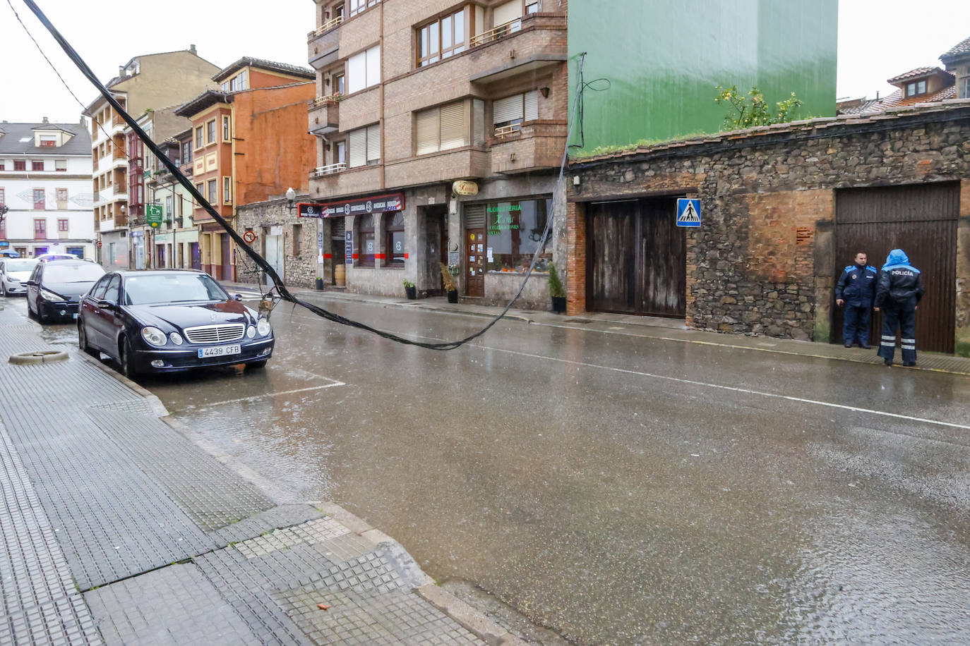 Fotos: El temporal azota con fuerza en Villaviciosa