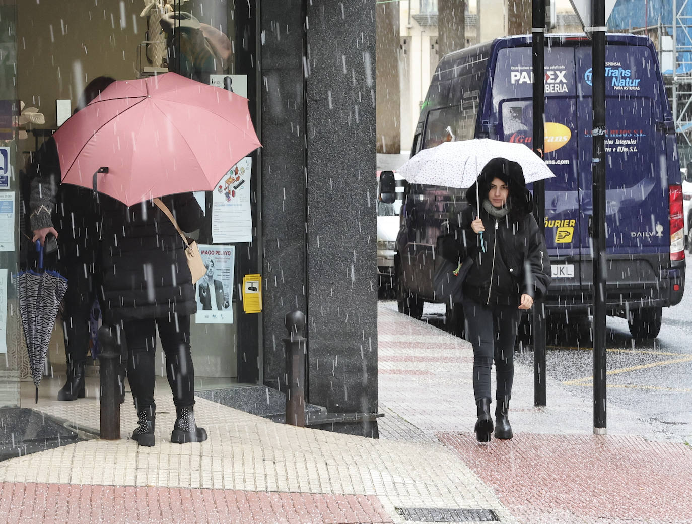 Fotos: Asturias lucha contra el frío: las imágenes que deja el intenso temporal