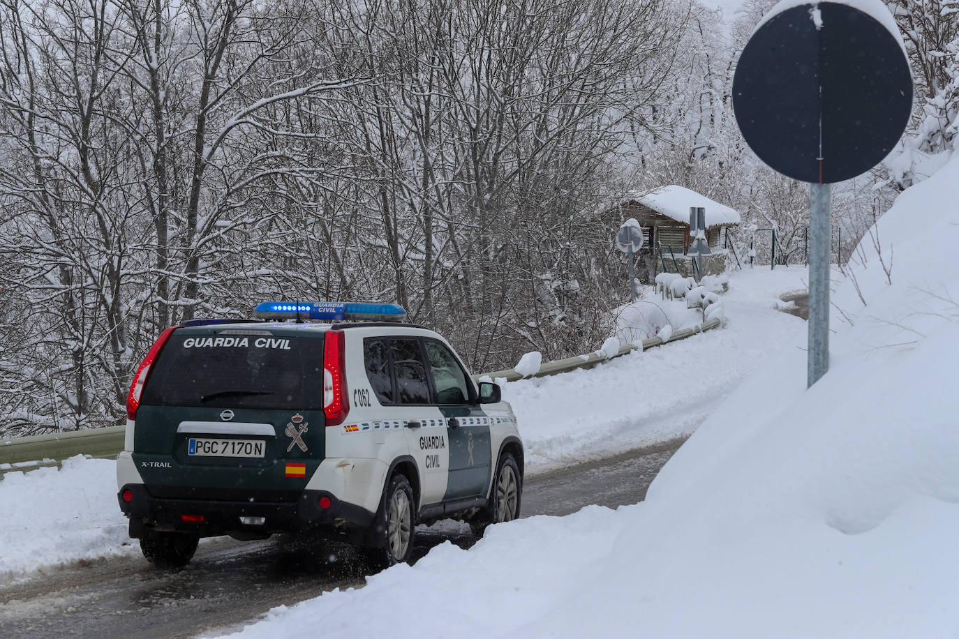 Fotos: Así luce el pueblo de Sotres por las nevadas