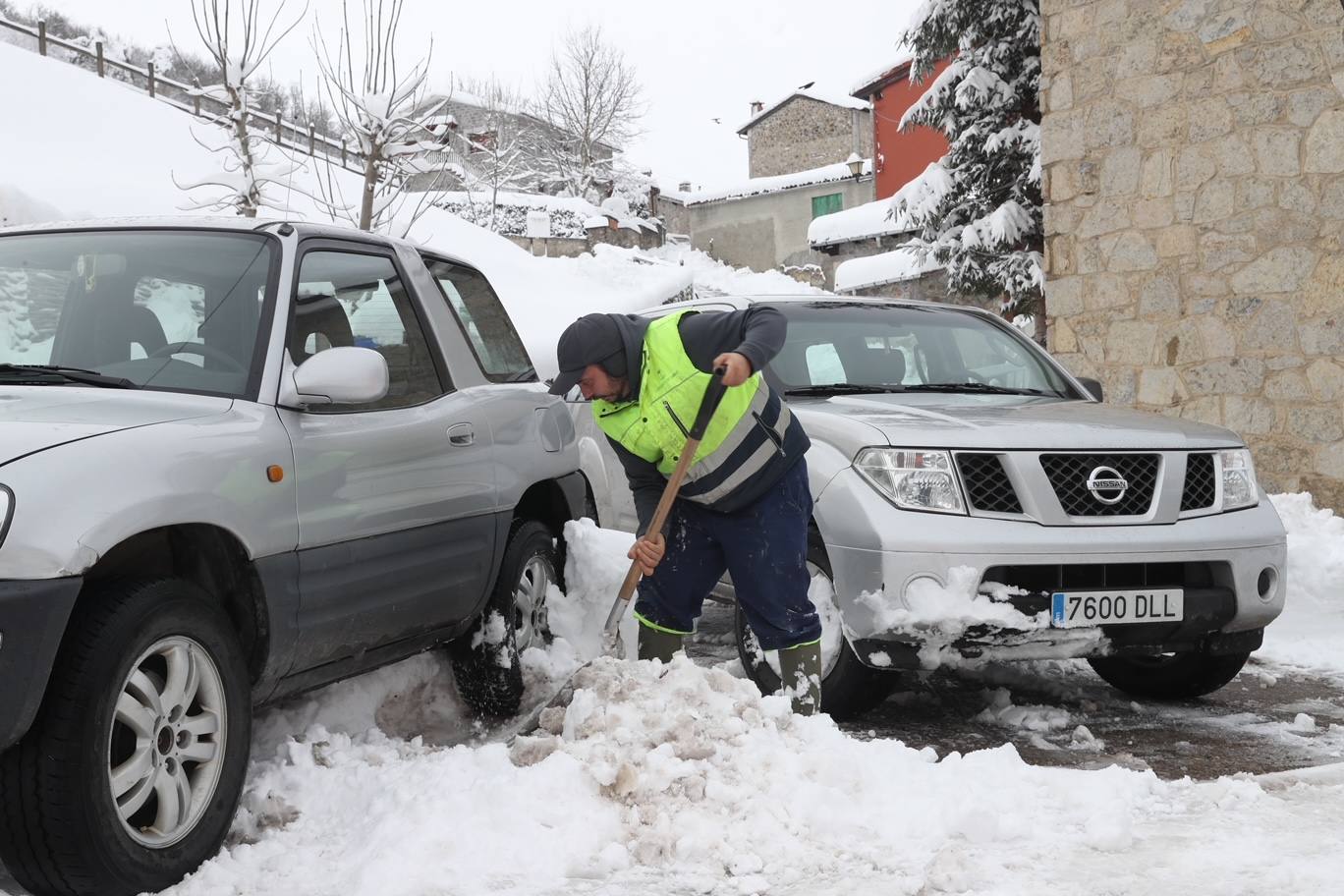 Fotos: Así luce el pueblo de Sotres por las nevadas