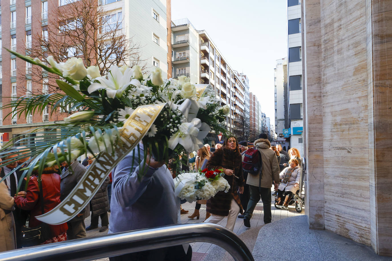 Fotos: Sentido adiós en Gijón a Fernando Álvarez