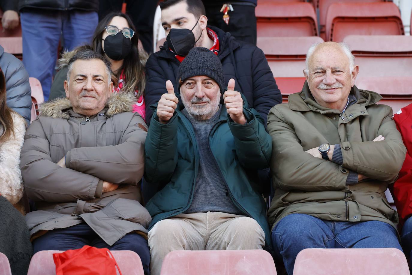 Fotos: ¿Estuviste en el Sporting - Zaragoza? ¡Búscate en las fotos!