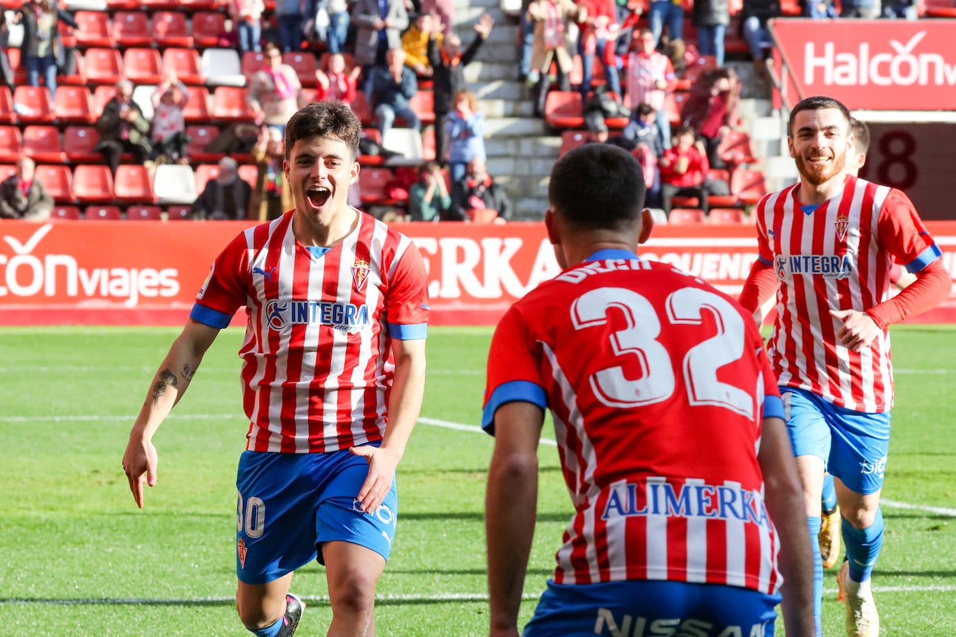 Fotos: Las mejores jugadas del Sporting - Zaragoza