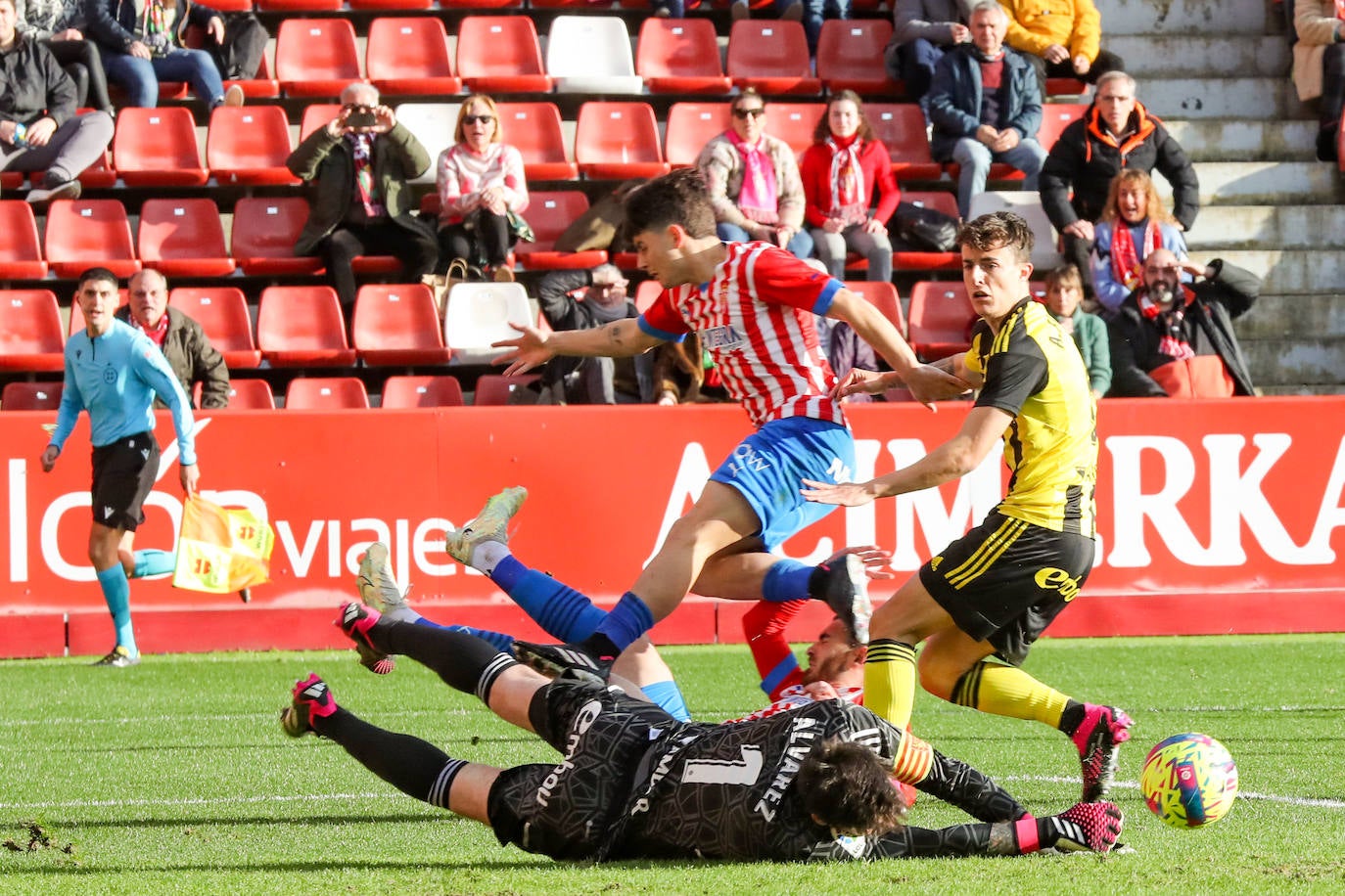 Fotos: Las mejores jugadas del Sporting - Zaragoza