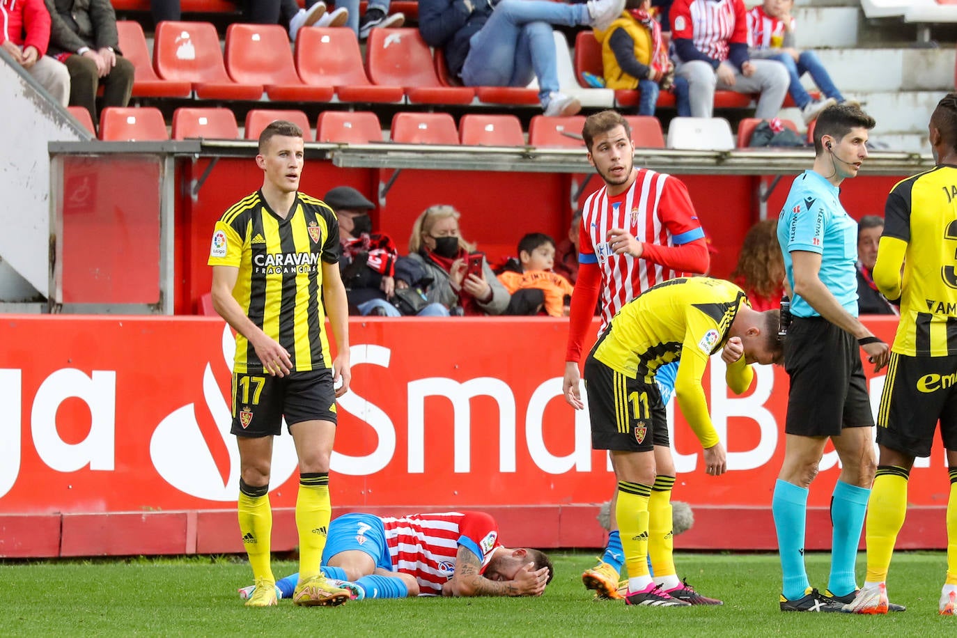 Fotos: Las mejores jugadas del Sporting - Zaragoza