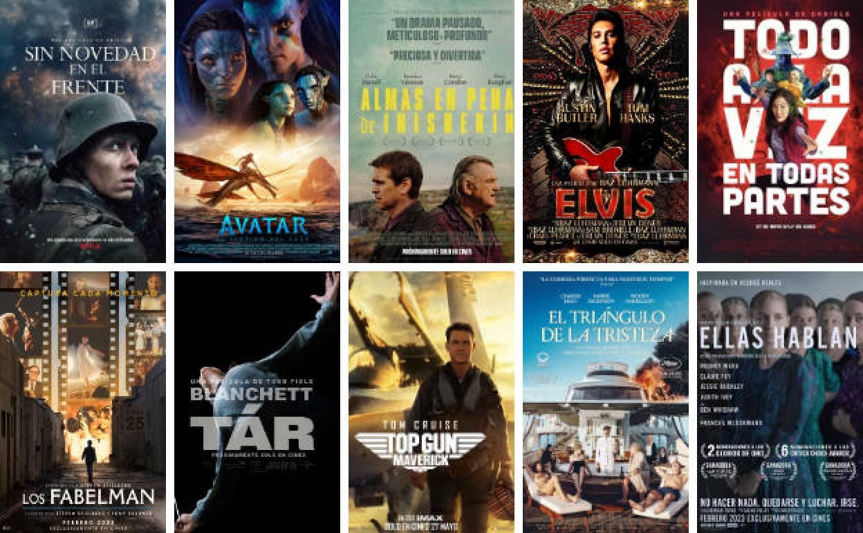 Cine: Dónde ver las nominadas a 'Mejor película' de los Oscar 2023