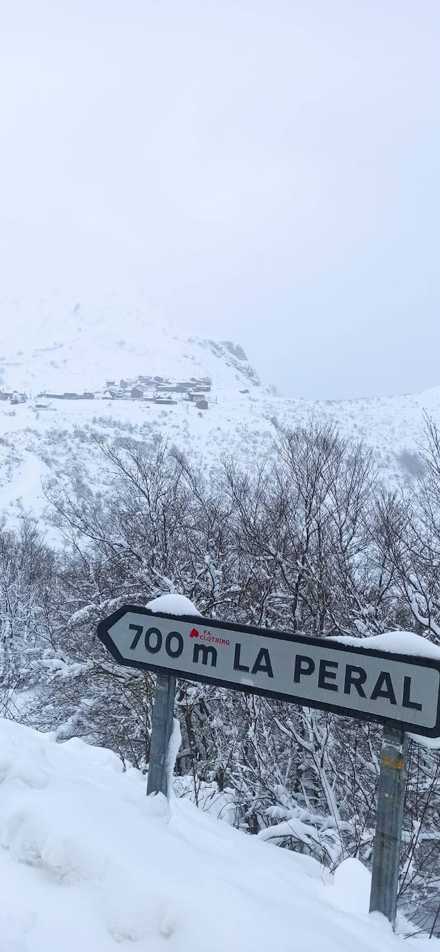 Fotos: Las imágenes que deja la nieve en Somiedo