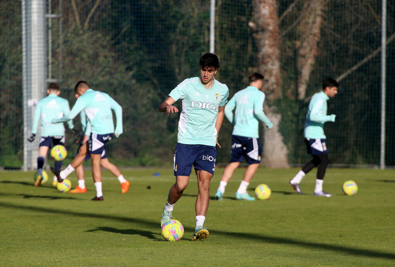 Fotos: Entrenamiento del Real Oviedo (01/02/2023)