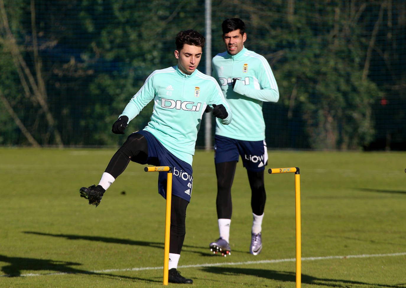 Fotos: Entrenamiento del Real Oviedo (01/02/2023)