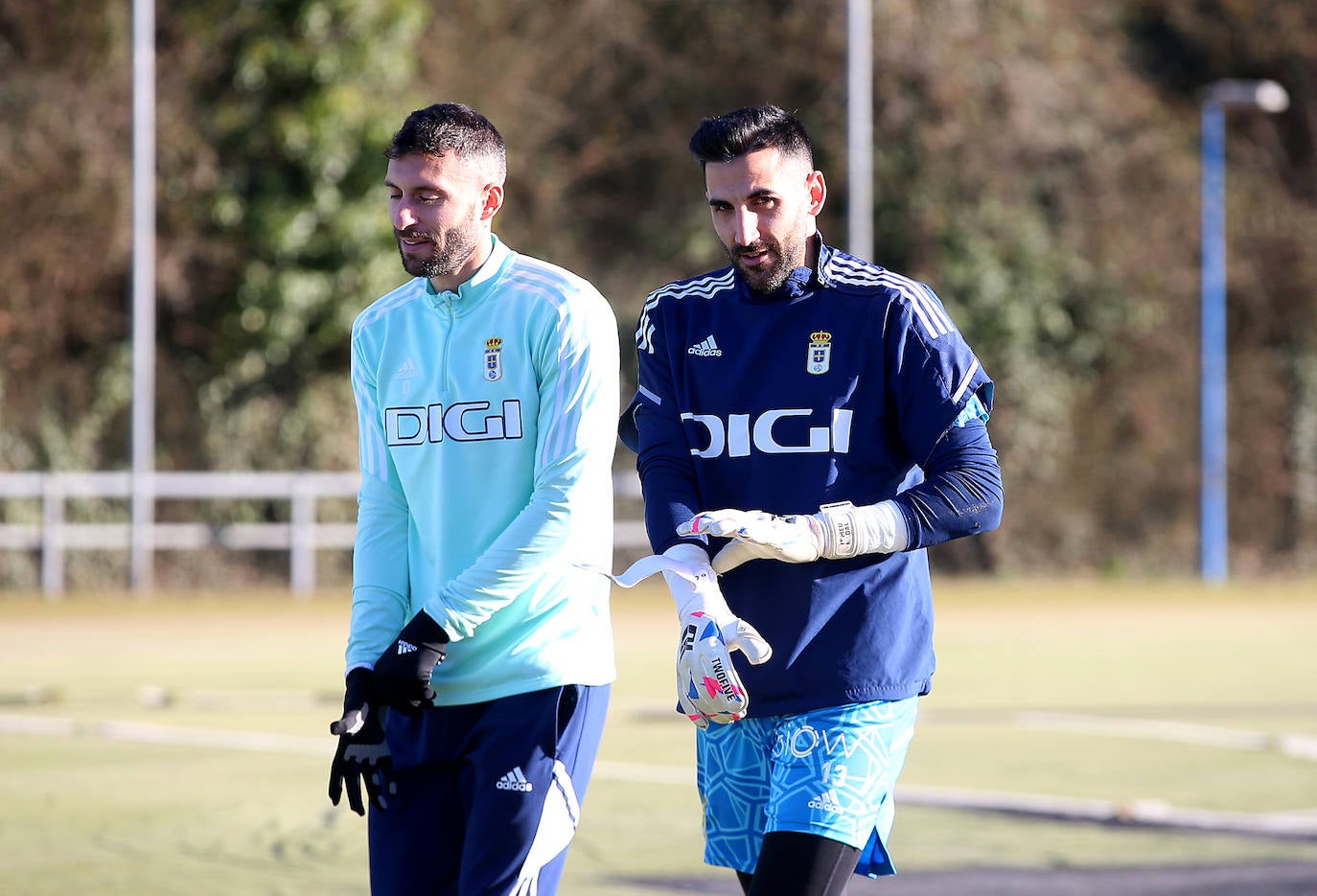 Fotos: Entrenamiento del Real Oviedo (01/02/2023)