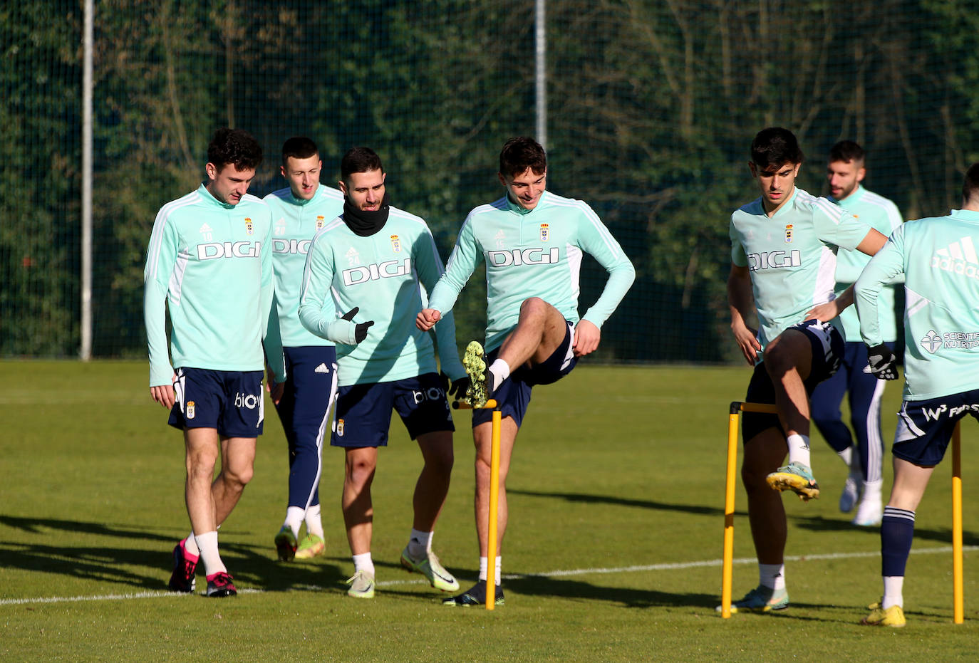 Fotos: Entrenamiento del Real Oviedo (01/02/2023)