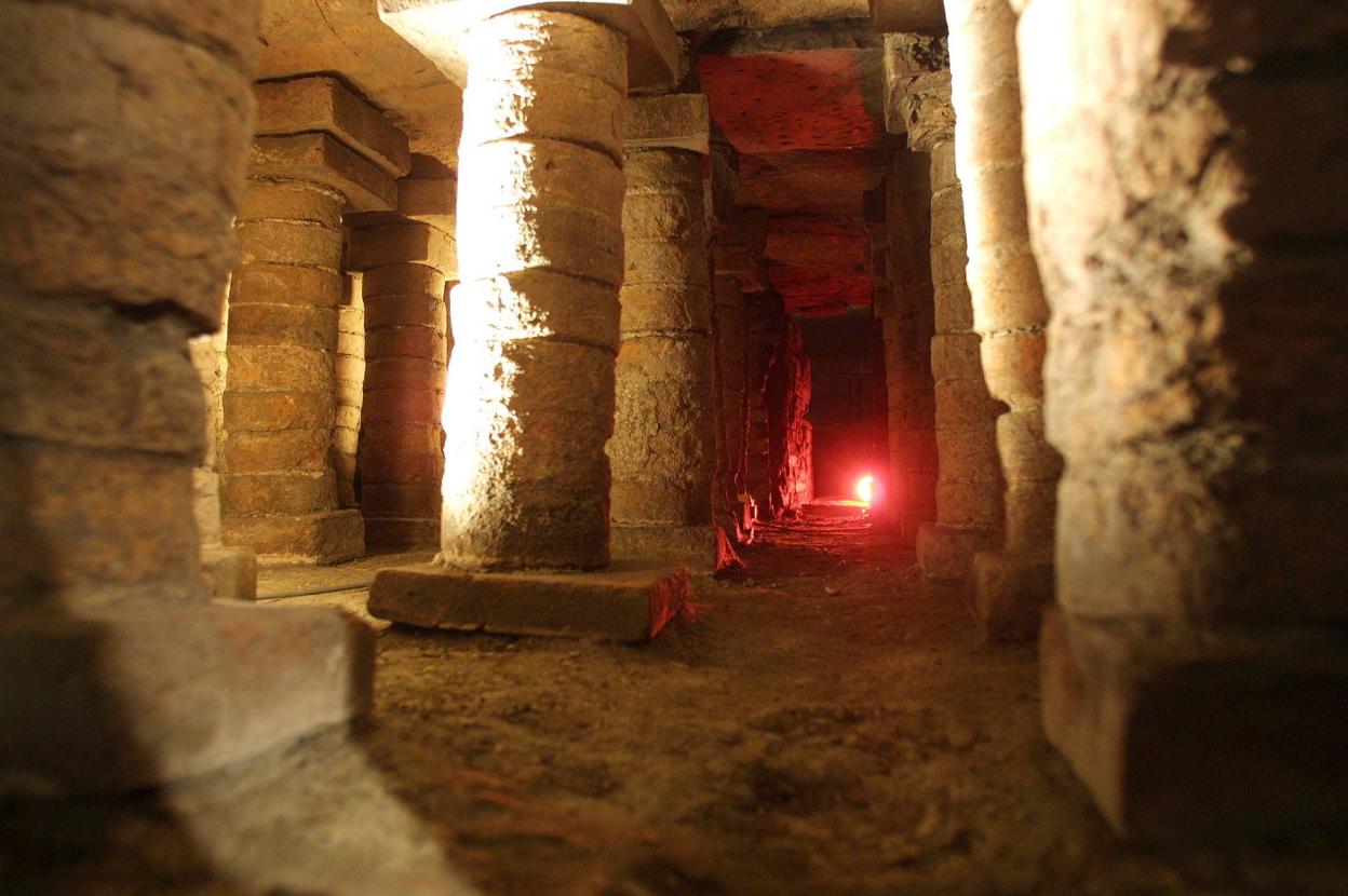 Las termas romanas, según los arqueólogos firmantes, corresponden a una villa. 