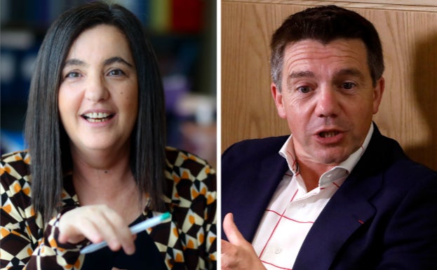 Nuria Varela y José Luis Álvarez Almeida. 