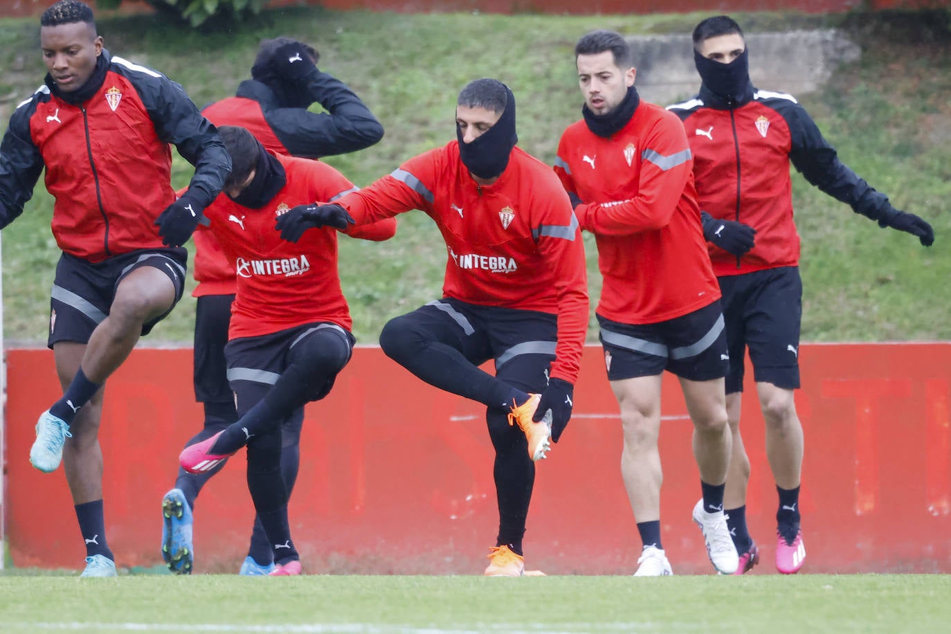 Fotos: Entrenamiento del Sporting (07/02/2023)