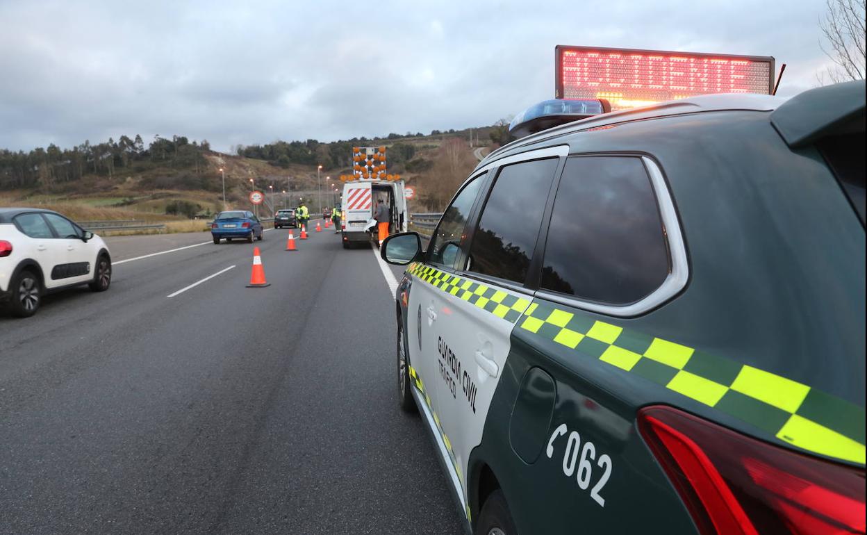 Accidente en la autovía Minera.