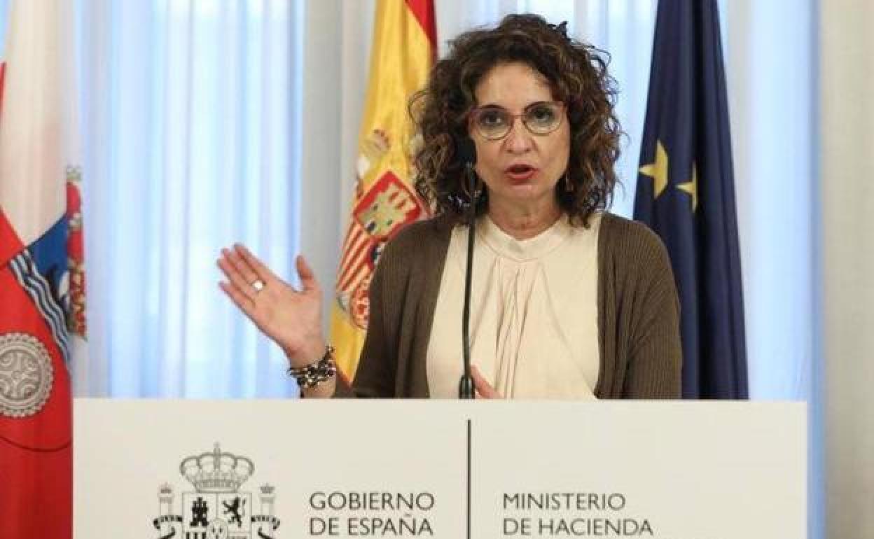 La ministra de Hacienda, María Jesús Montero