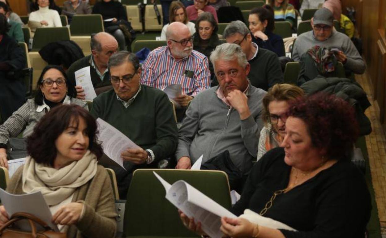 Médicos de Familia que acudieron el martes a la presentación de la nueva plataforma. 