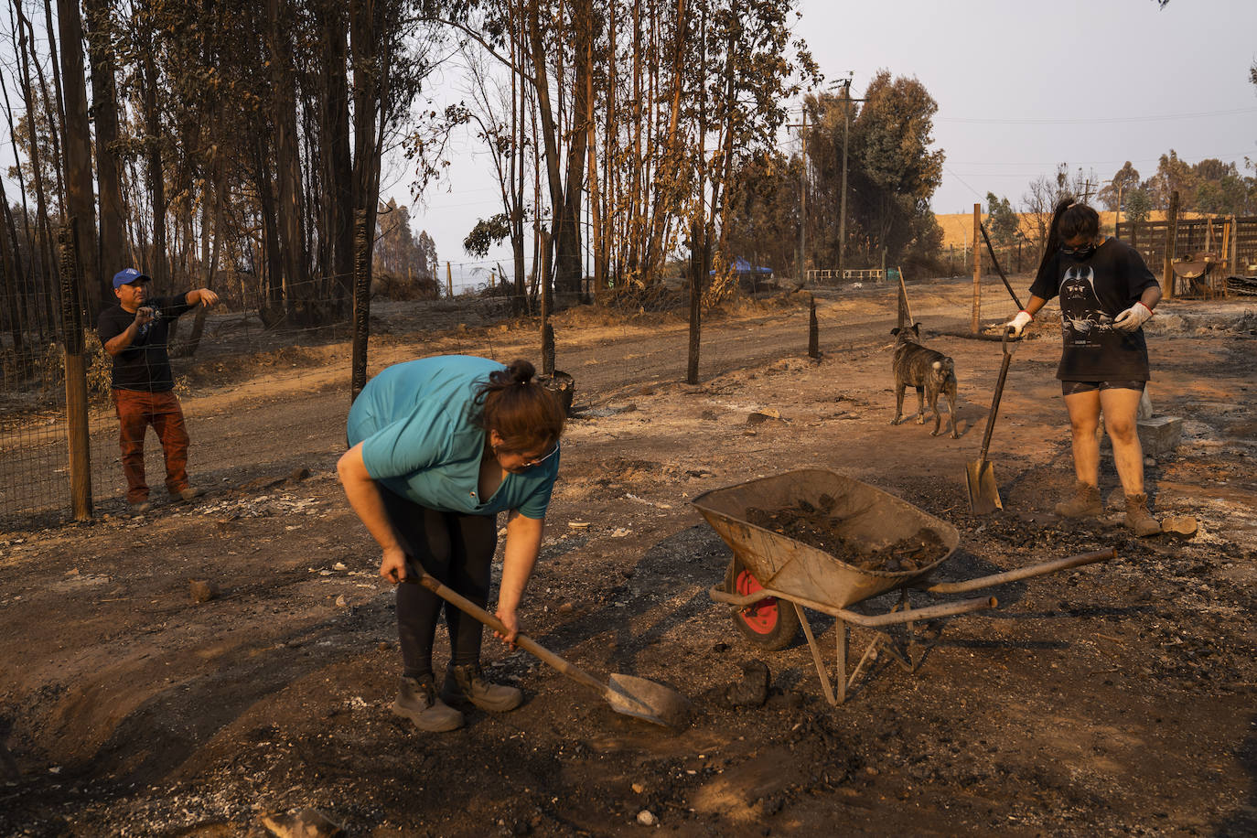 Fotos: El infierno de fuego de Chile