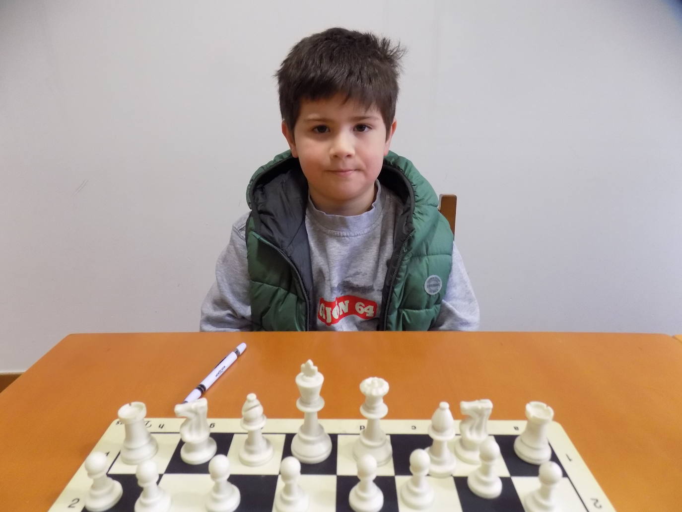 Samuel Ortiz, campeón de Asturias sub 8