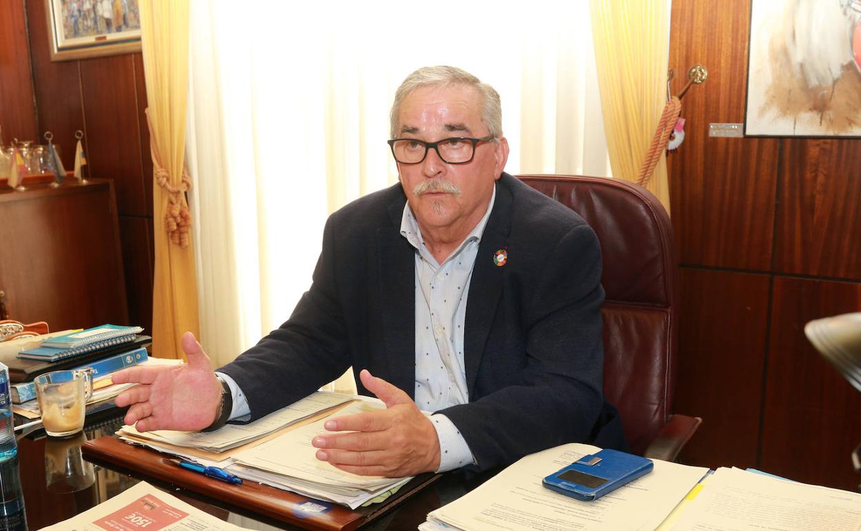 El alcalde de Mieres, Aníbal Vázquez.