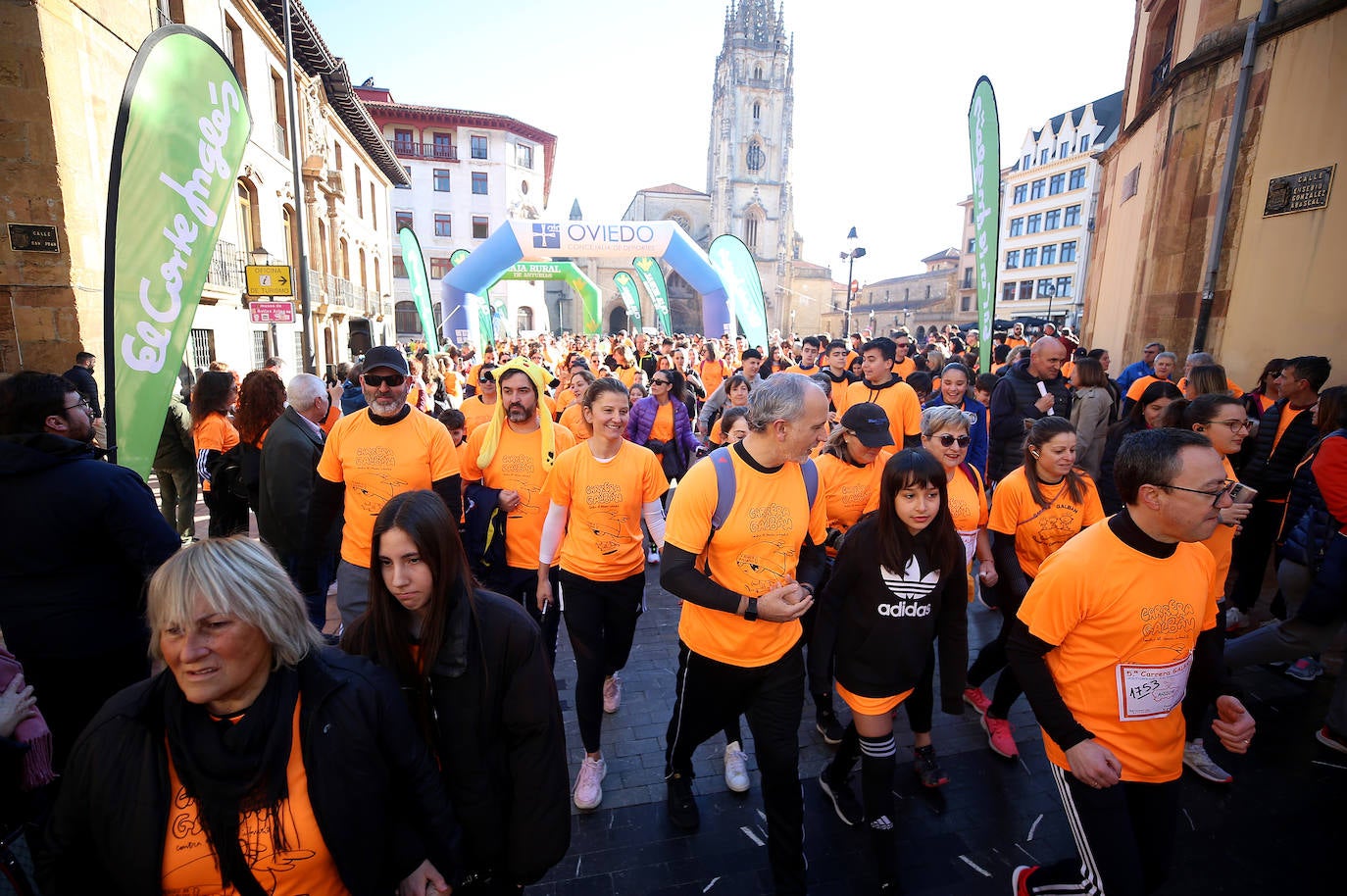 Fotos: Asturias, en lucha contra el cáncer infantil: las imágenes de la Carrera Galbán