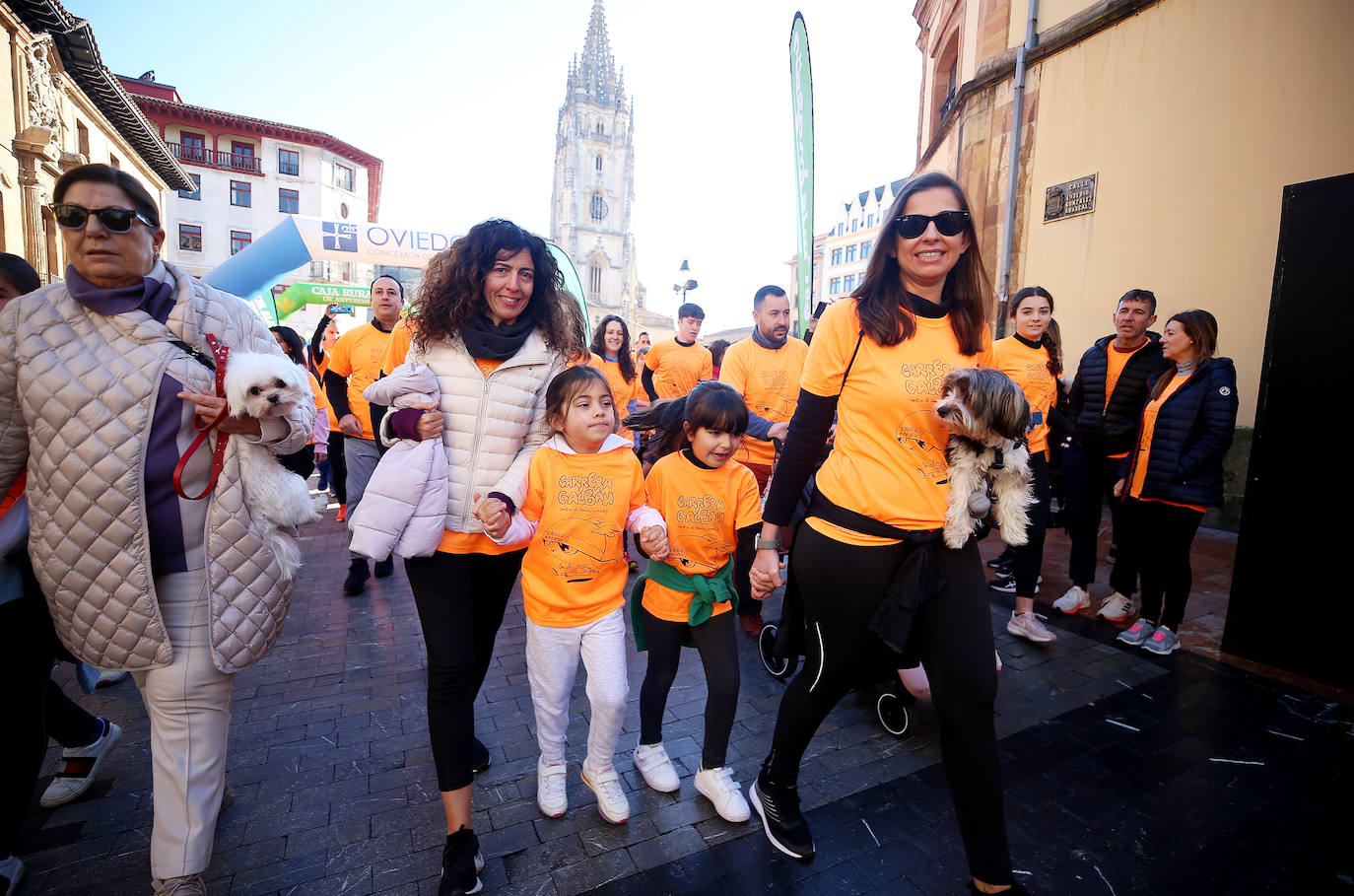 Fotos: Asturias, en lucha contra el cáncer infantil: las imágenes de la Carrera Galbán