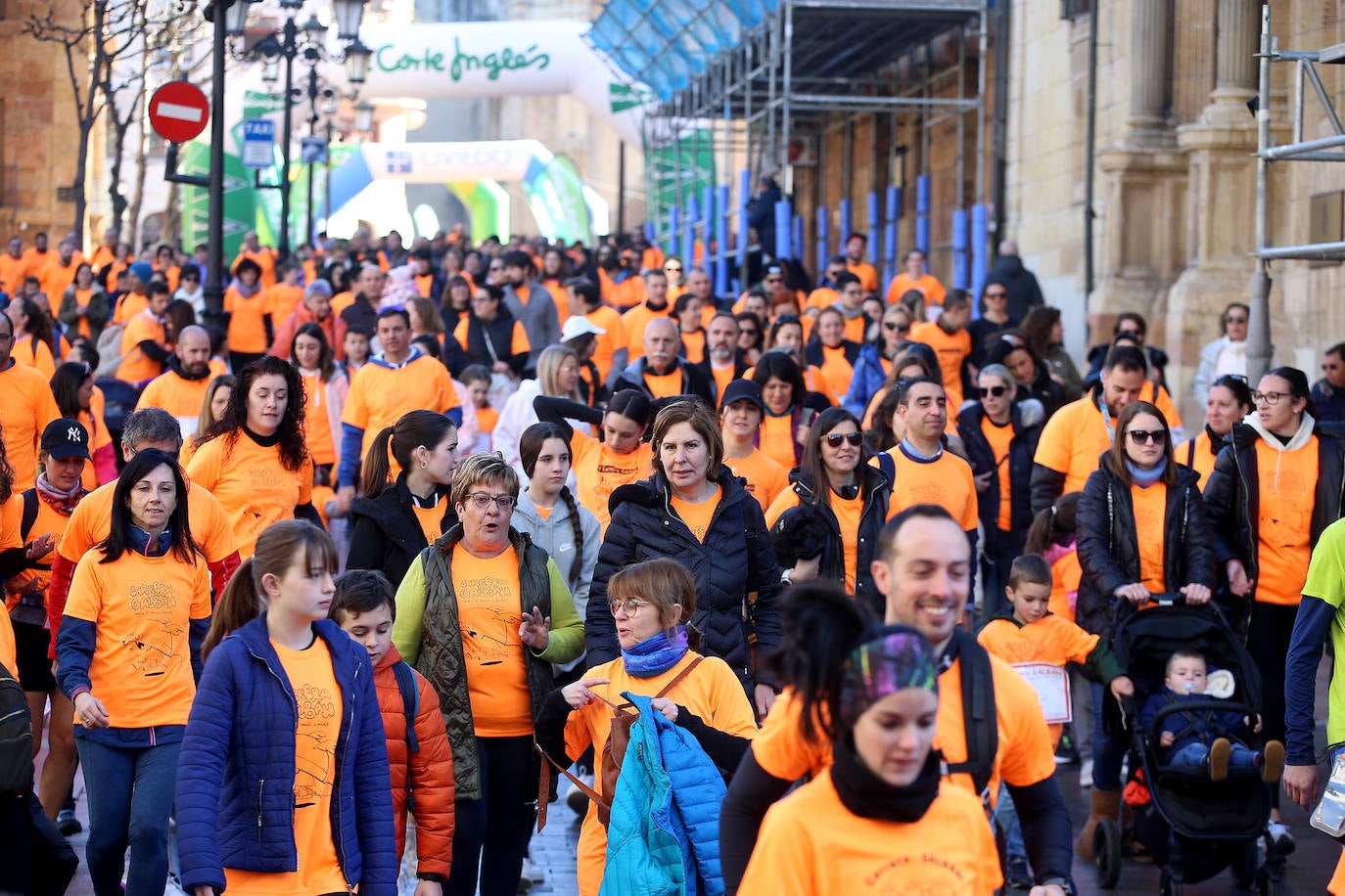 Fotos: Asturias, en lucha contra el cáncer infantil: las imágenes de la Carrera Galbán