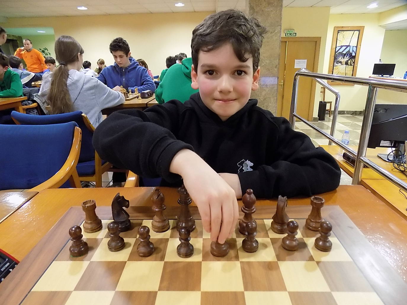 Diego Iglesias, campeón regional rápido sub 10