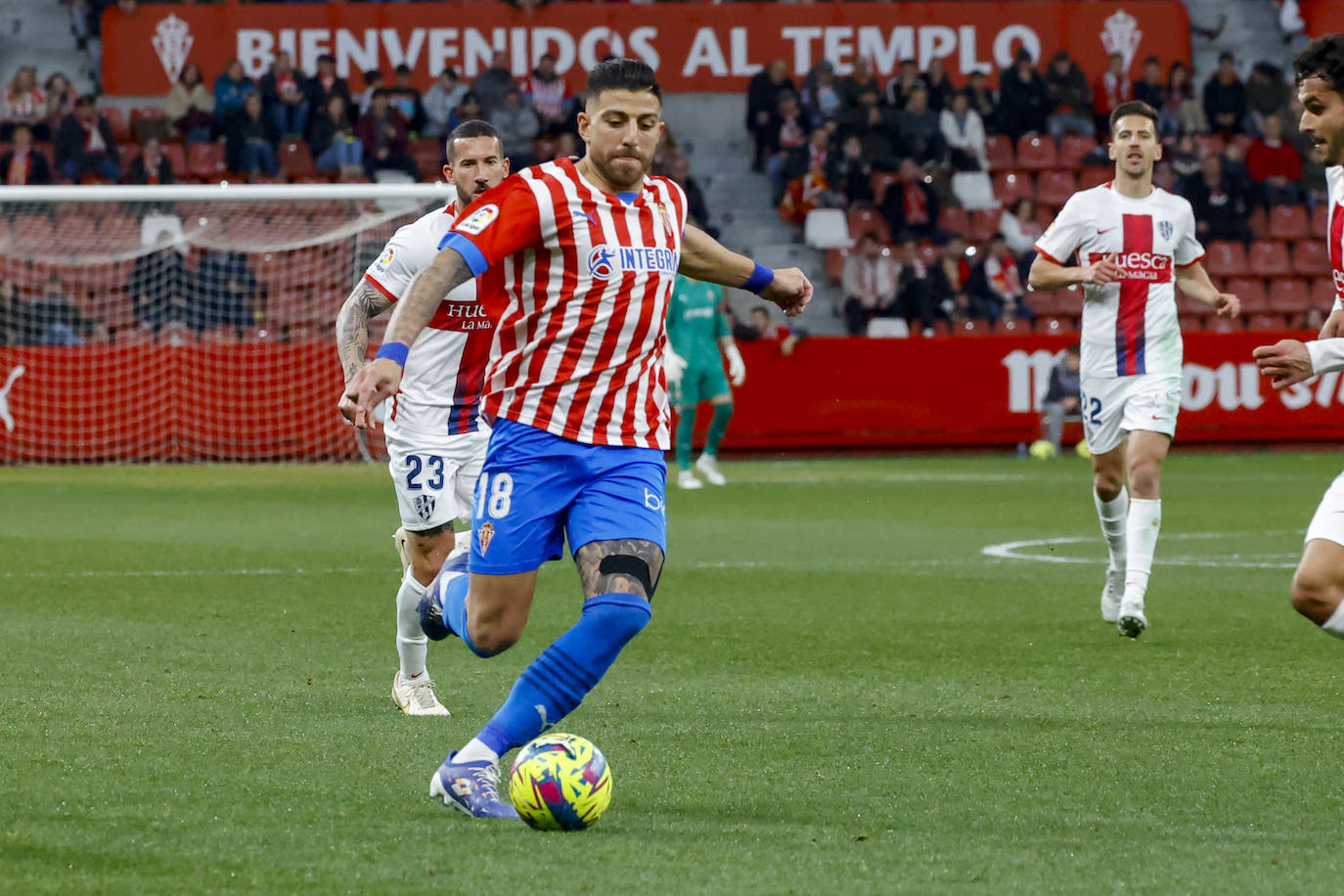 Fotos: Las mejores imágenes del Sporting 1-1 Huesca