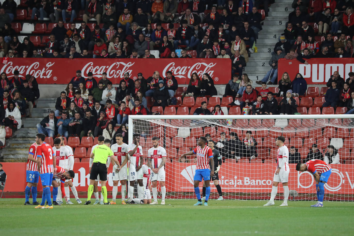 Fotos: Las mejores imágenes del Sporting 1-1 Huesca