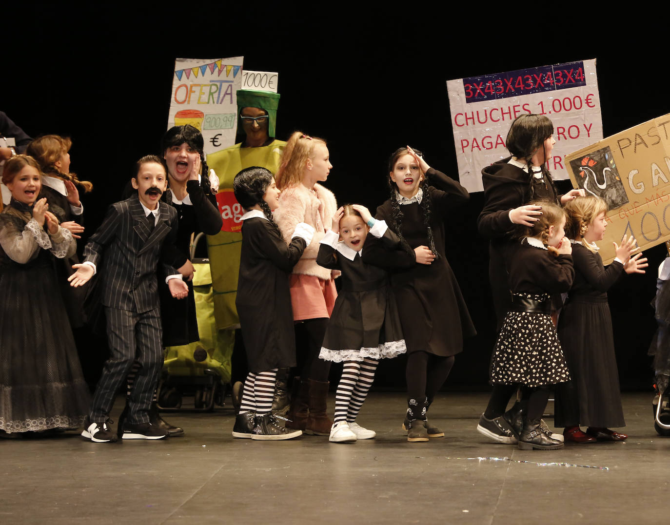 Fotos: Un Desfile Infantil de Antroxu en Gijón de lo más reivindicativo