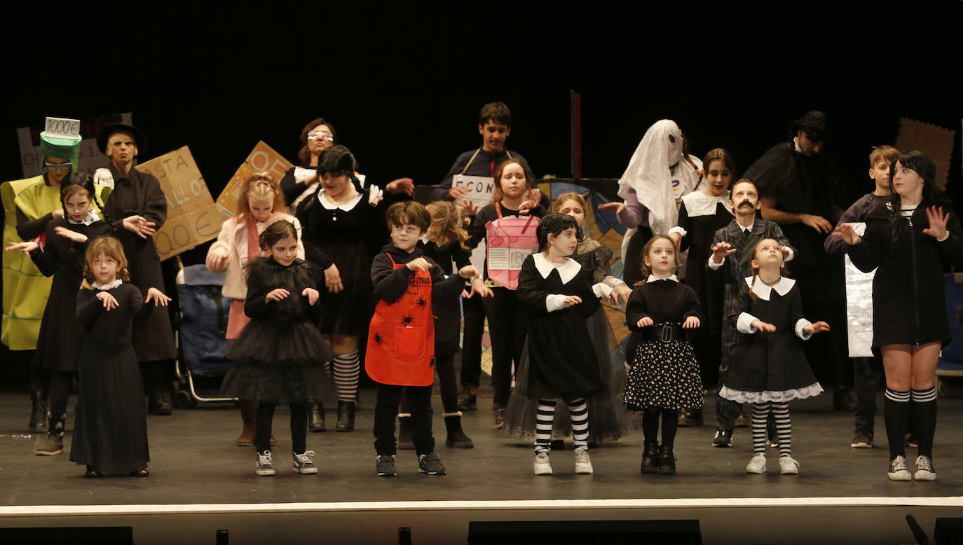 Fotos: Un Desfile Infantil de Antroxu en Gijón de lo más reivindicativo