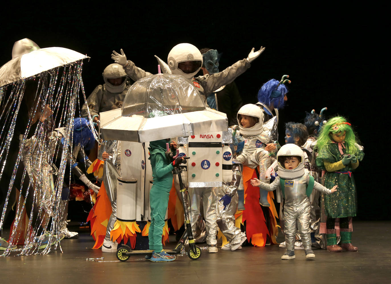 Fotos: Un Desfile Infantil de Antroxu en Gijón de lo más reivindicativo