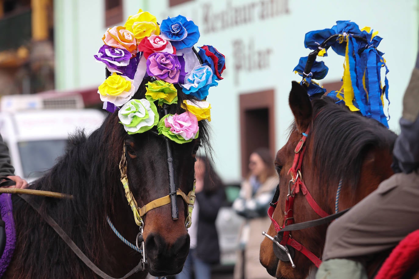 Fotos: Nuria Cueto, primera aguinaldera de Cazo