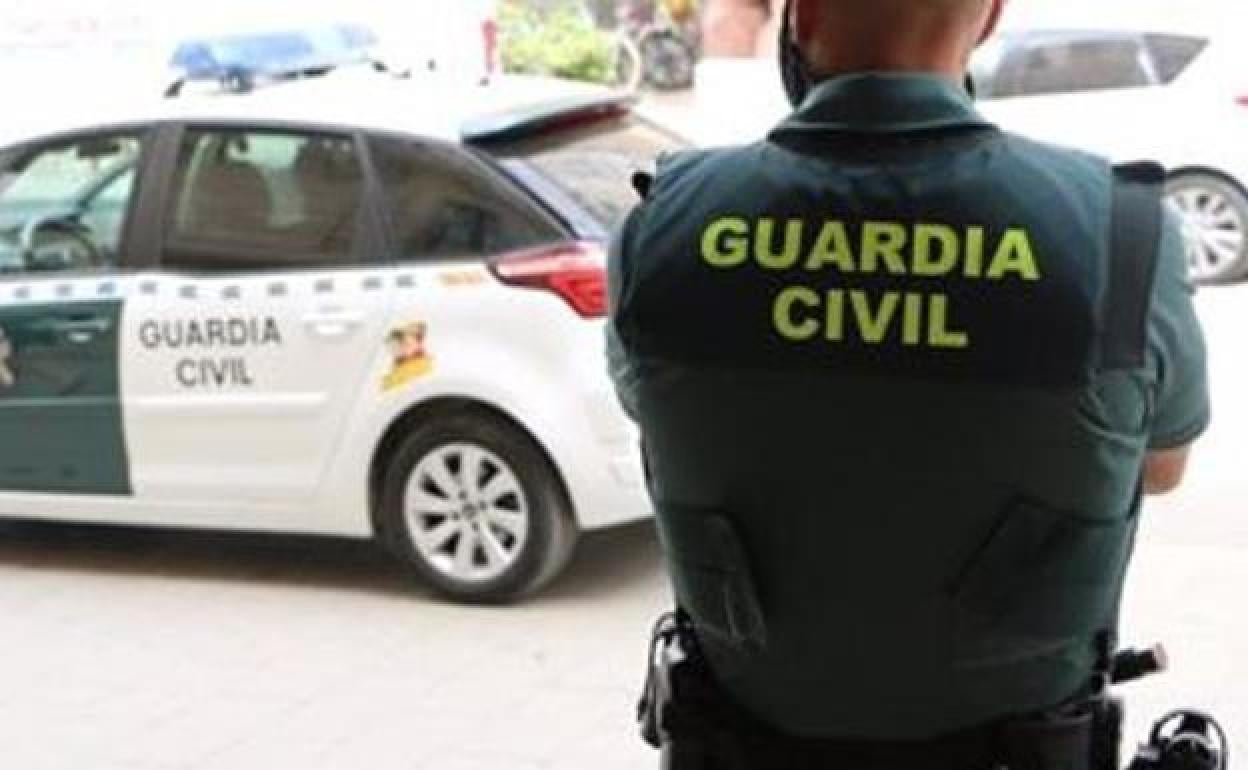 Un agente de la Guardia Civil. 