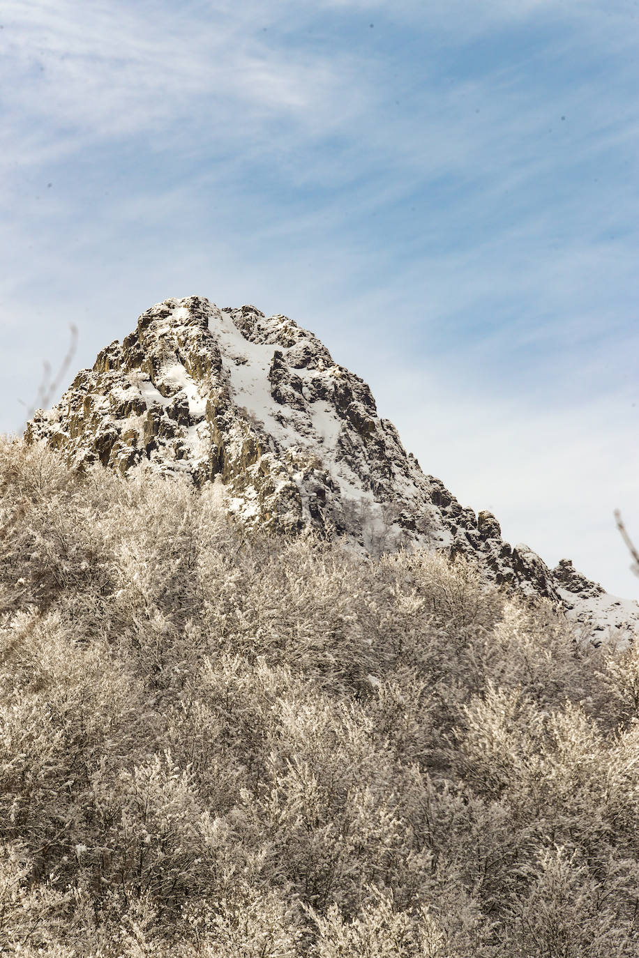 Fotos: Asturias, a temperaturas heladoras