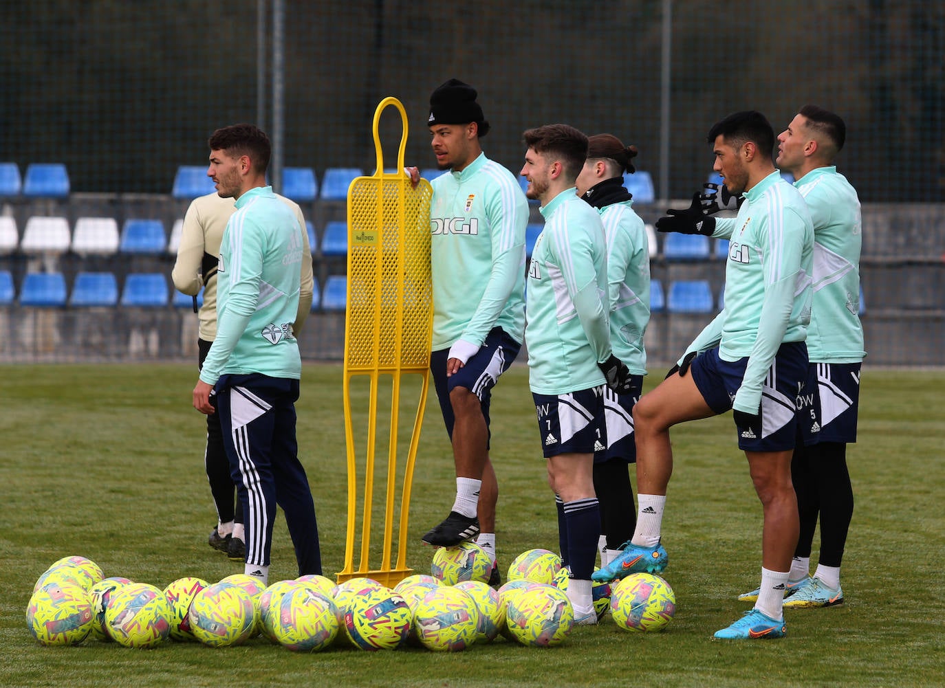 Fotos: Entrenamiento del Real Oviedo (24/02/2023)