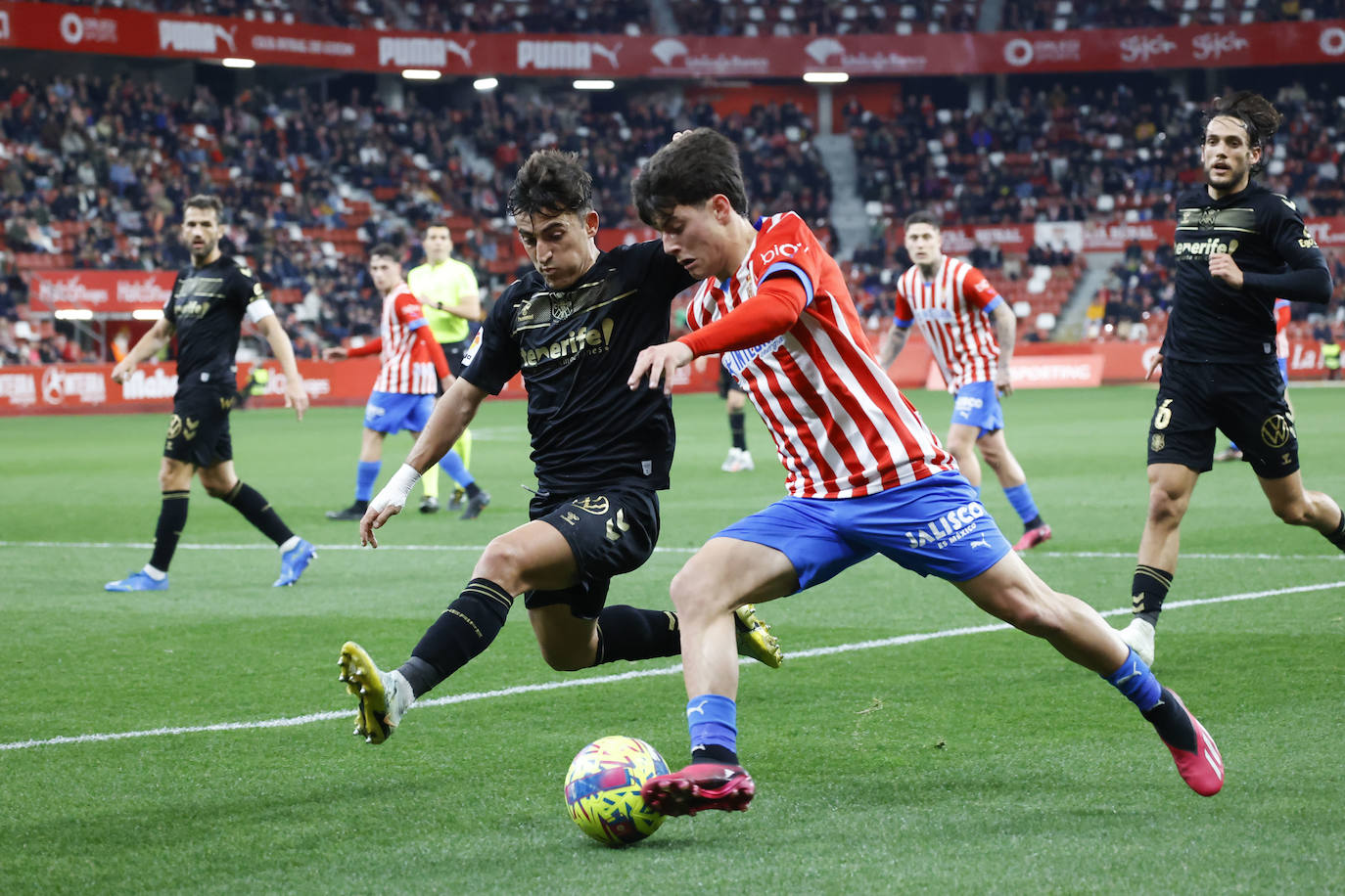 Fotos: Las mejores jugadas del Sporting - Tenerife