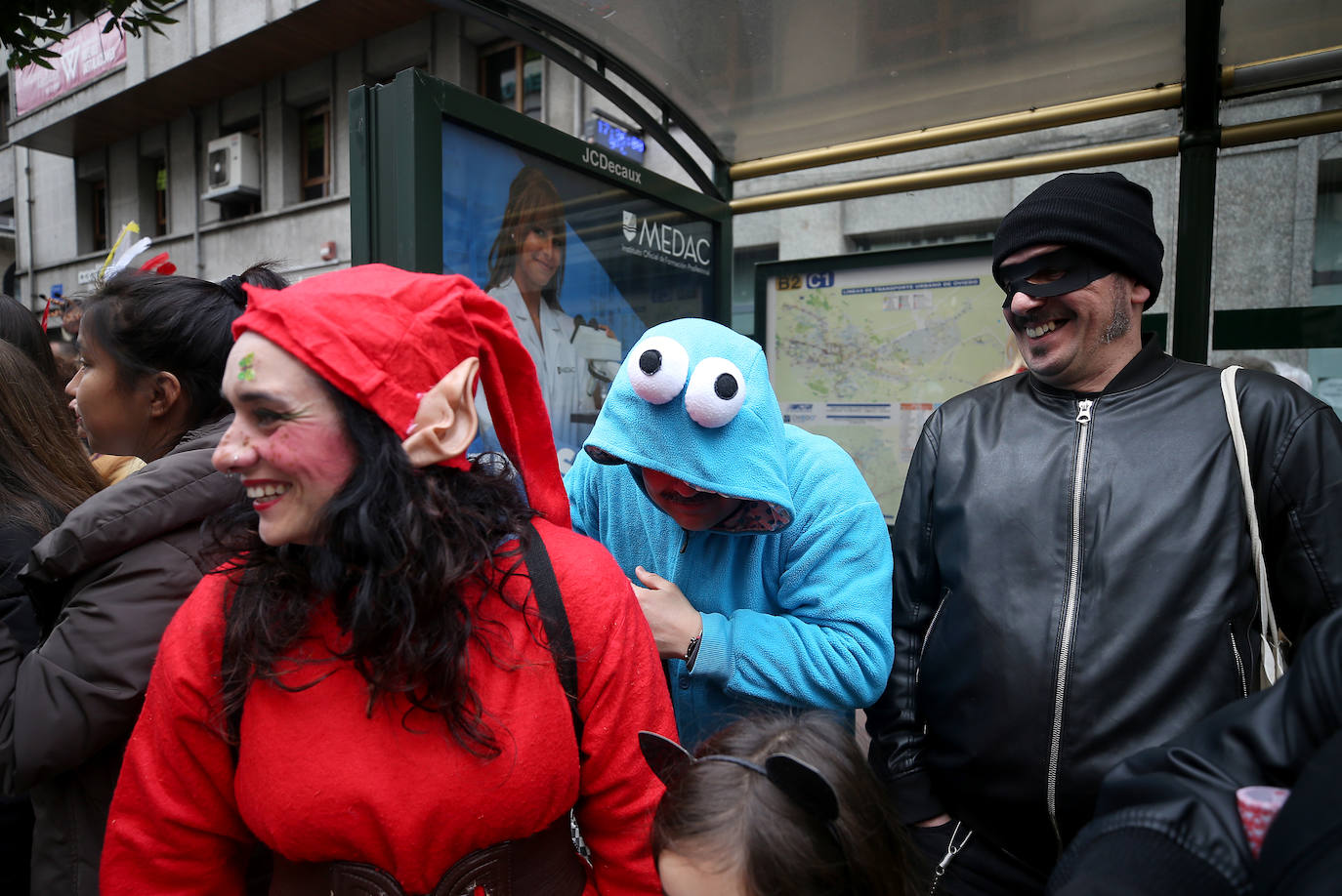 Fotos: Derroche de color y diversión en el carnaval de Oviedo