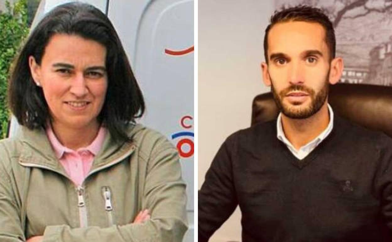 Laura Inguanzo y Esteban Amieva.