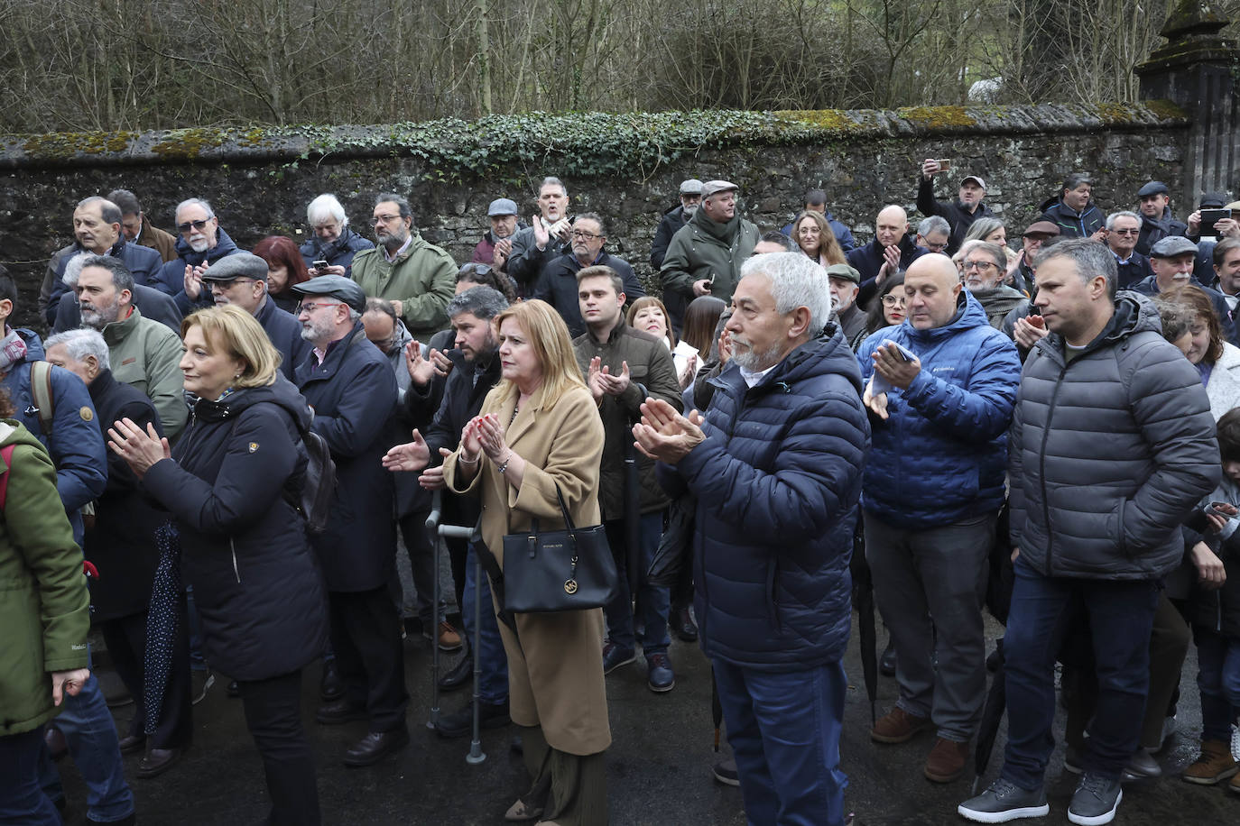 Fotos: Homenaje a Manuel Llaneza en Mieres