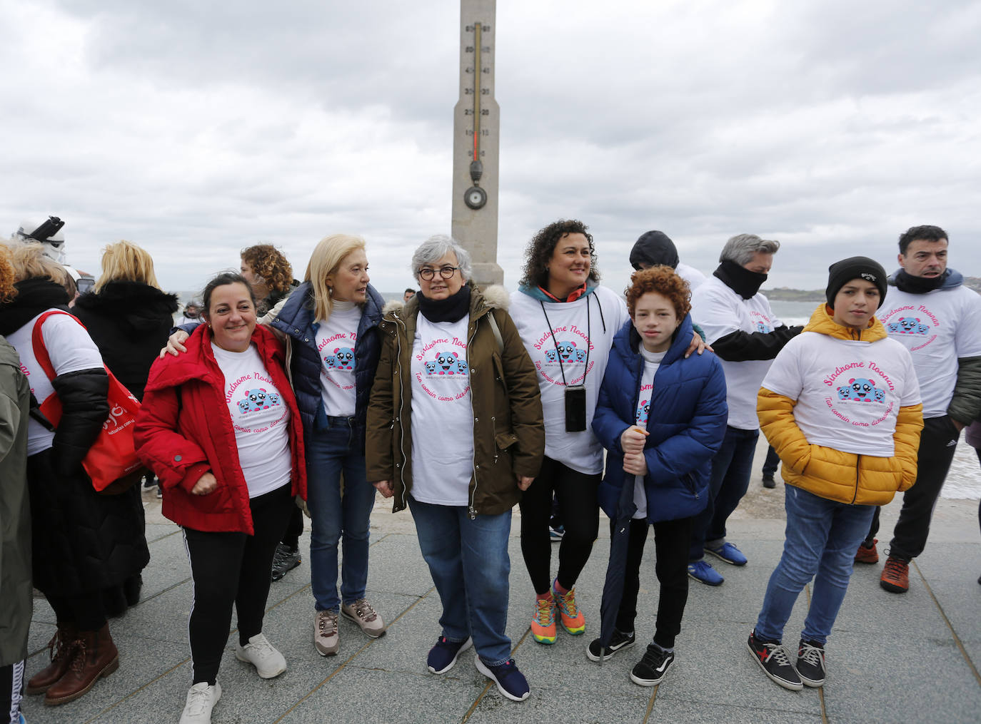 Fotos: Marcha en Gijón por el síndrome de Noonan