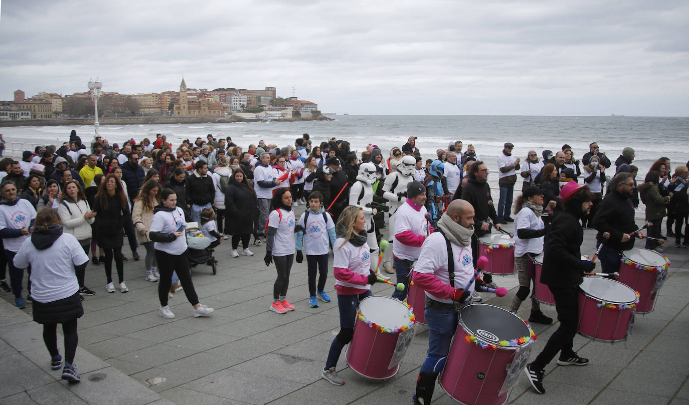 Fotos: Marcha en Gijón por el síndrome de Noonan