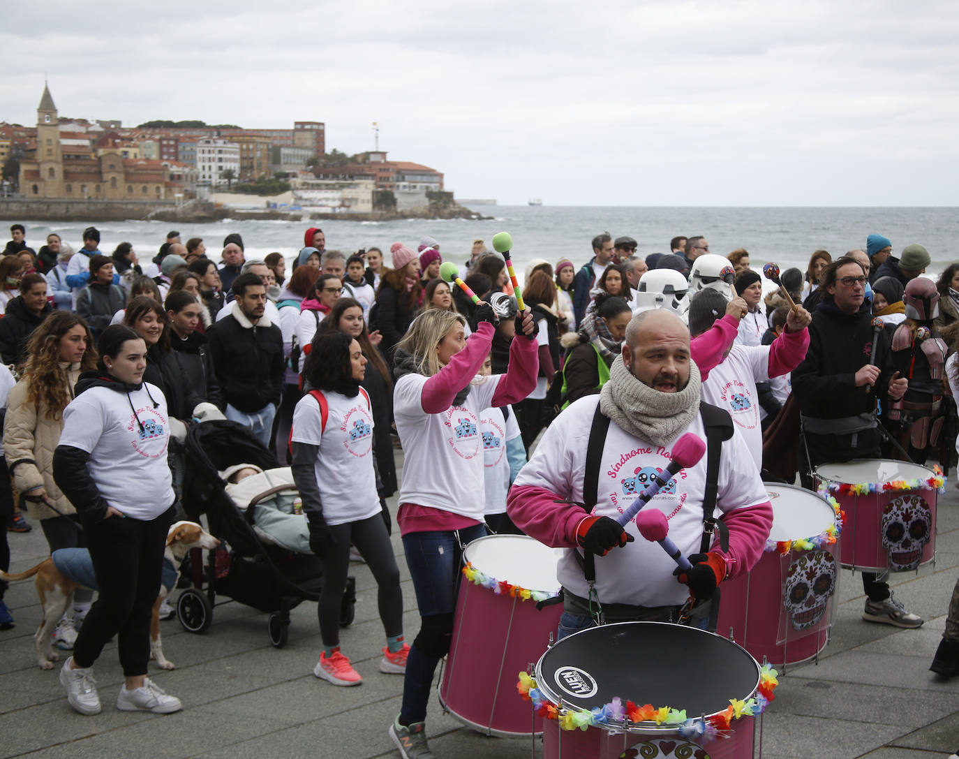 Fotos: Marcha en Gijón por el síndrome de Noonan